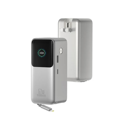 PM-501 Power Mega 15000mAh 67W PD Hızlı Şarjlı Powerbank
