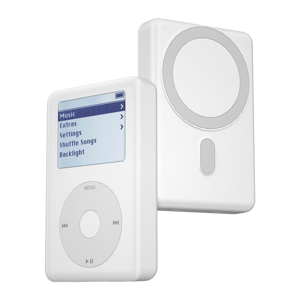 PP01 PowerPod iPod Görünümlü Wireless ve PD Hızlı Şarj Powerbank 20W 10000mAh