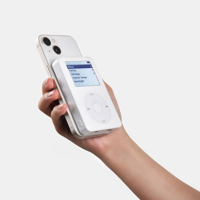 PP01 PowerPod iPod Görünümlü Wireless ve PD Hızlı Şarj Powerbank 20W 10000mAh