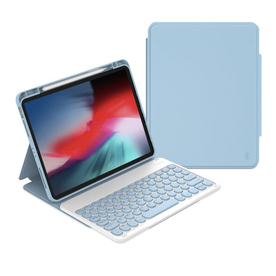 Protective Gizli Kalem Bölmeli iPad Klavyeli Kılıf