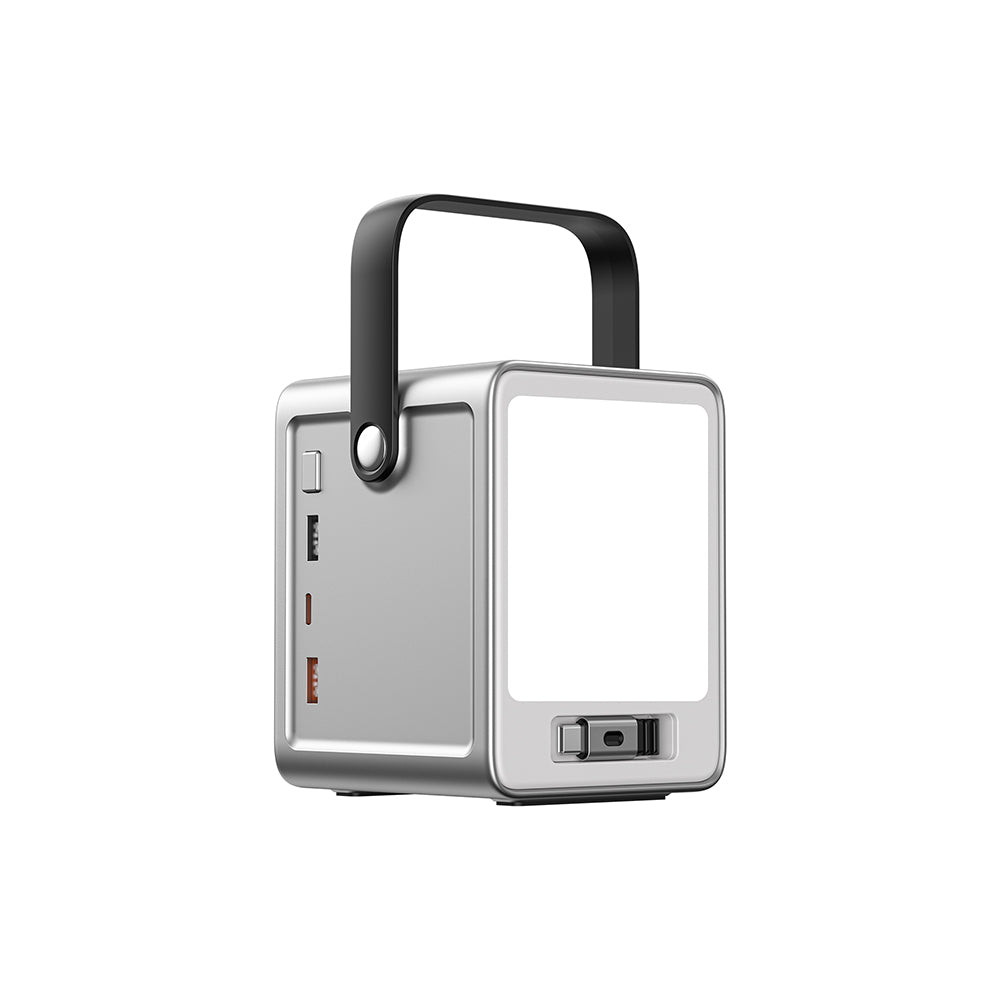 PS300 50000mAh 5'i 1 Arada M-safe Power Station Powerbank 100W PD 60W Dahili Kablolu