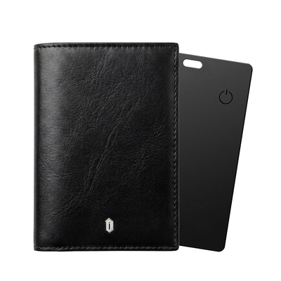 Royal Wallet iOS ve Android Uyumlu RFID Akıllı Takip Özellikli PU Deri Cüzdan