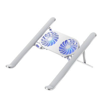S400 Pro Çift Fanlı Işıklı Katlanabilir Laptop Standı