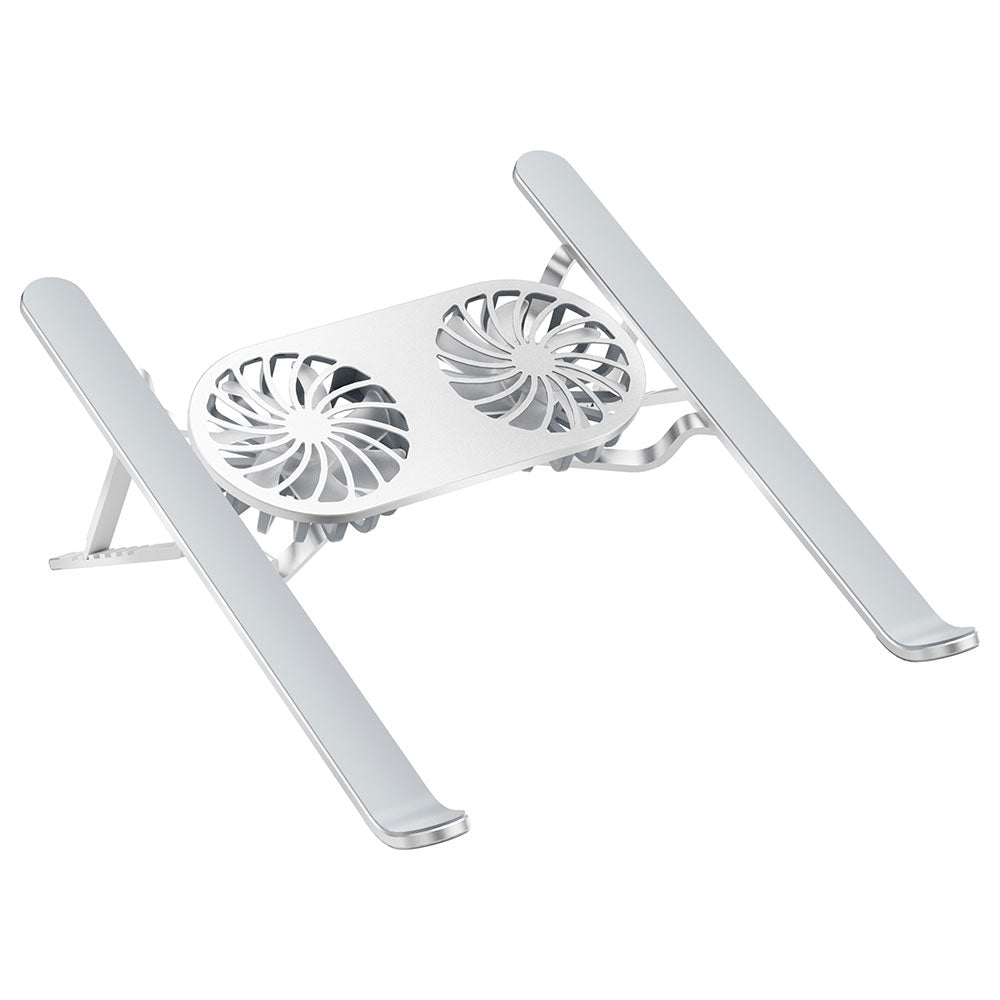 S400 Pro Çift Fanlı Işıklı Katlanabilir Laptop Standı