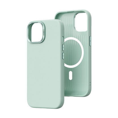 SP-019 iPhone 15 Plus Magsafe Uyumlu Vegan Deri Kılıf