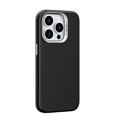 SP-019 iPhone 15 Pro Magsafe Uyumlu Vegan Deri Kılıf