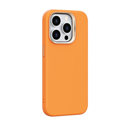 SP-019 iPhone 15 Pro Magsafe Uyumlu Vegan Deri Kılıf