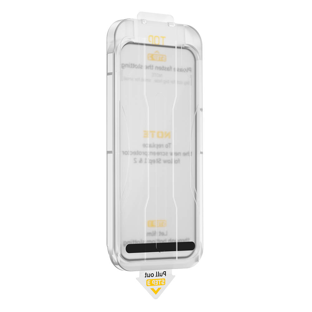 SQ-008 iPhone 15 Oleofobik Ekran Koruyucu + Uygulama Aparatı