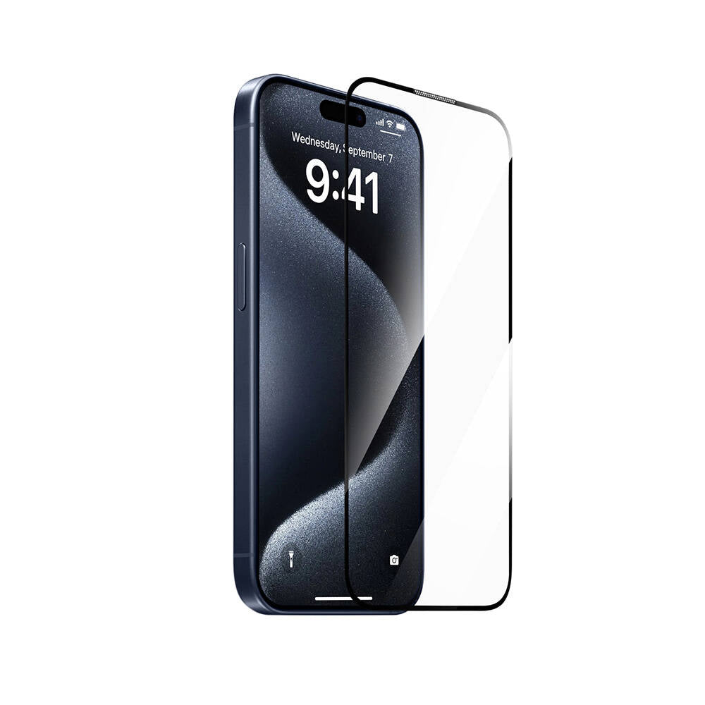 SQ-008 Easy Install iPhone 16 Plus Kolay Uygulamalı Ekran Koruyucu