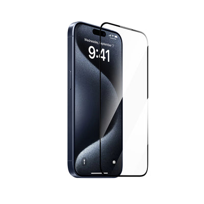 SQ-008 iPhone 17 Pro Max Ekran Koruyucu Kolay Uygulama Aparatlı