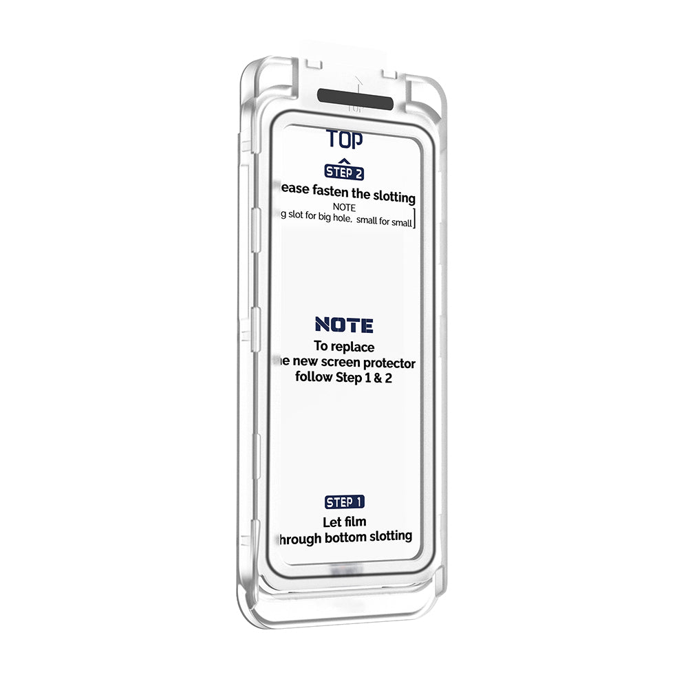 SQ-008 Oleofobik Kolay Uygulama Aparatlı iPhone 17 Air Ekran Koruyucu