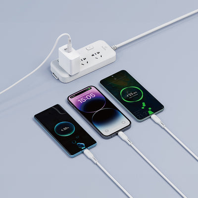 Starlink Wi-C046E 3in1 USB-A to Lightning – Type-C – Micro 60W Şarj ve Data Kablosu 1.2M