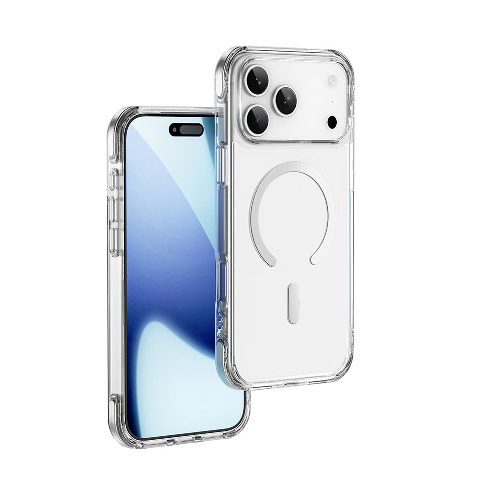 Titanyum Pro Serisi Magsafe Uyumlu Sert PC iPhone 17 Pro Kılıf