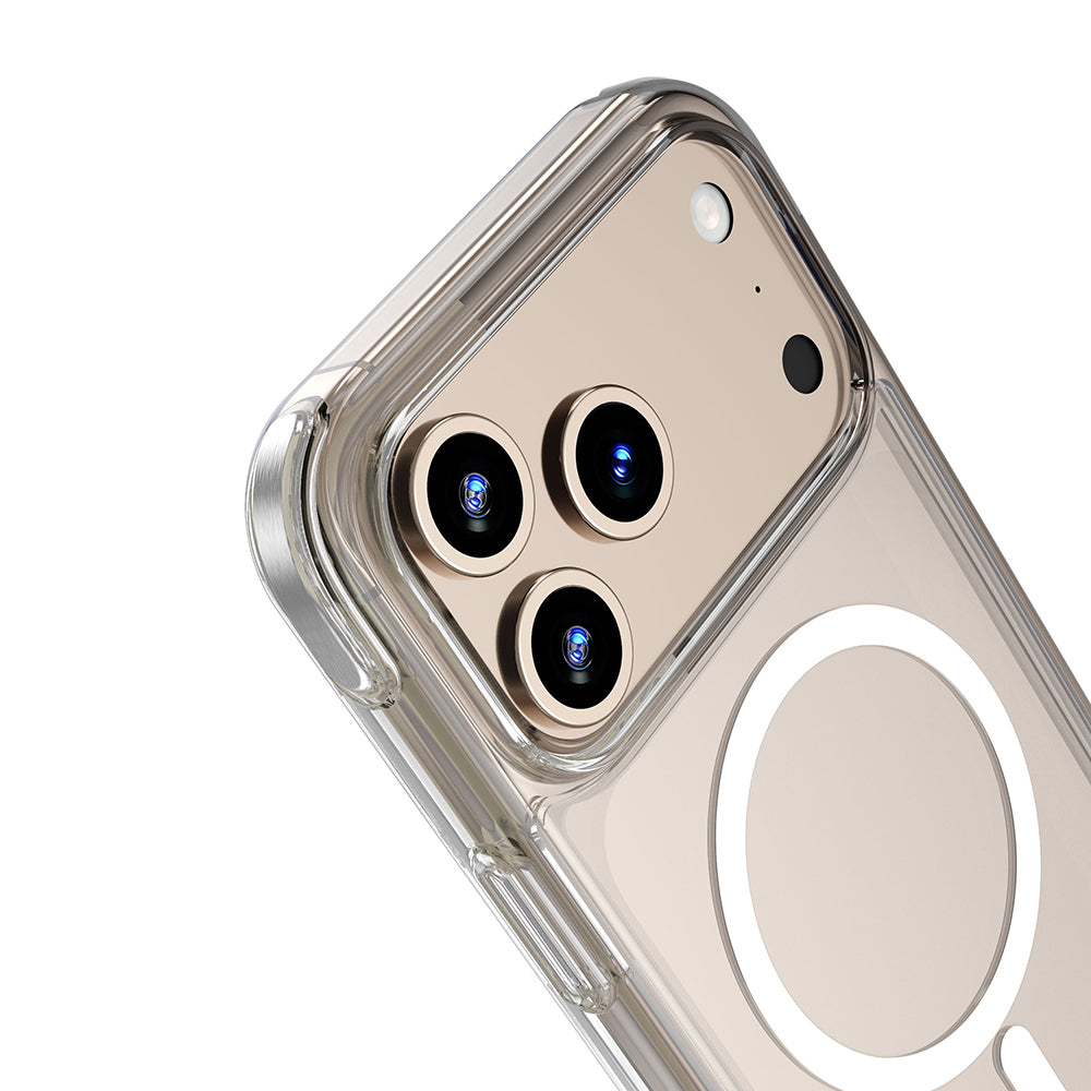 Titanyum Pro Serisi Magsafe Uyumlu Sert PC iPhone 17 Pro Max Kılıf