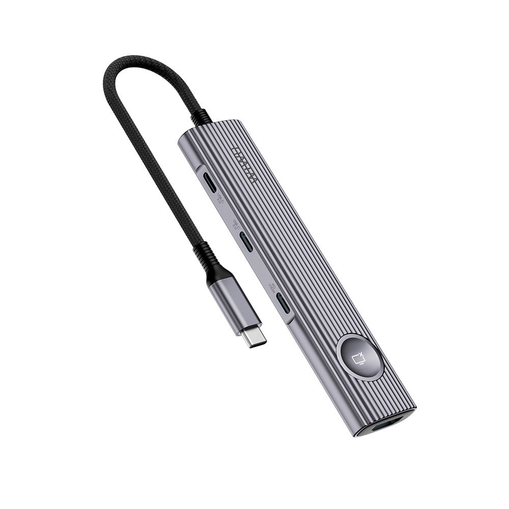Travel Wi-HB8001 8in1 HDMI 4K 60Hz 100W PD Type-C Hub