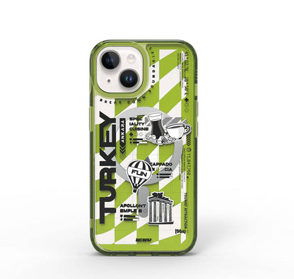 Turkey A Serisi Magsafe uyumlu Desenli iPhone 15 Kılıf