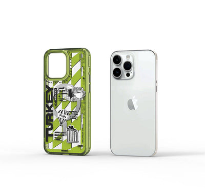 Turkey A Serisi Magsafe uyumlu Desenli iPhone 15 Pro Kılıf