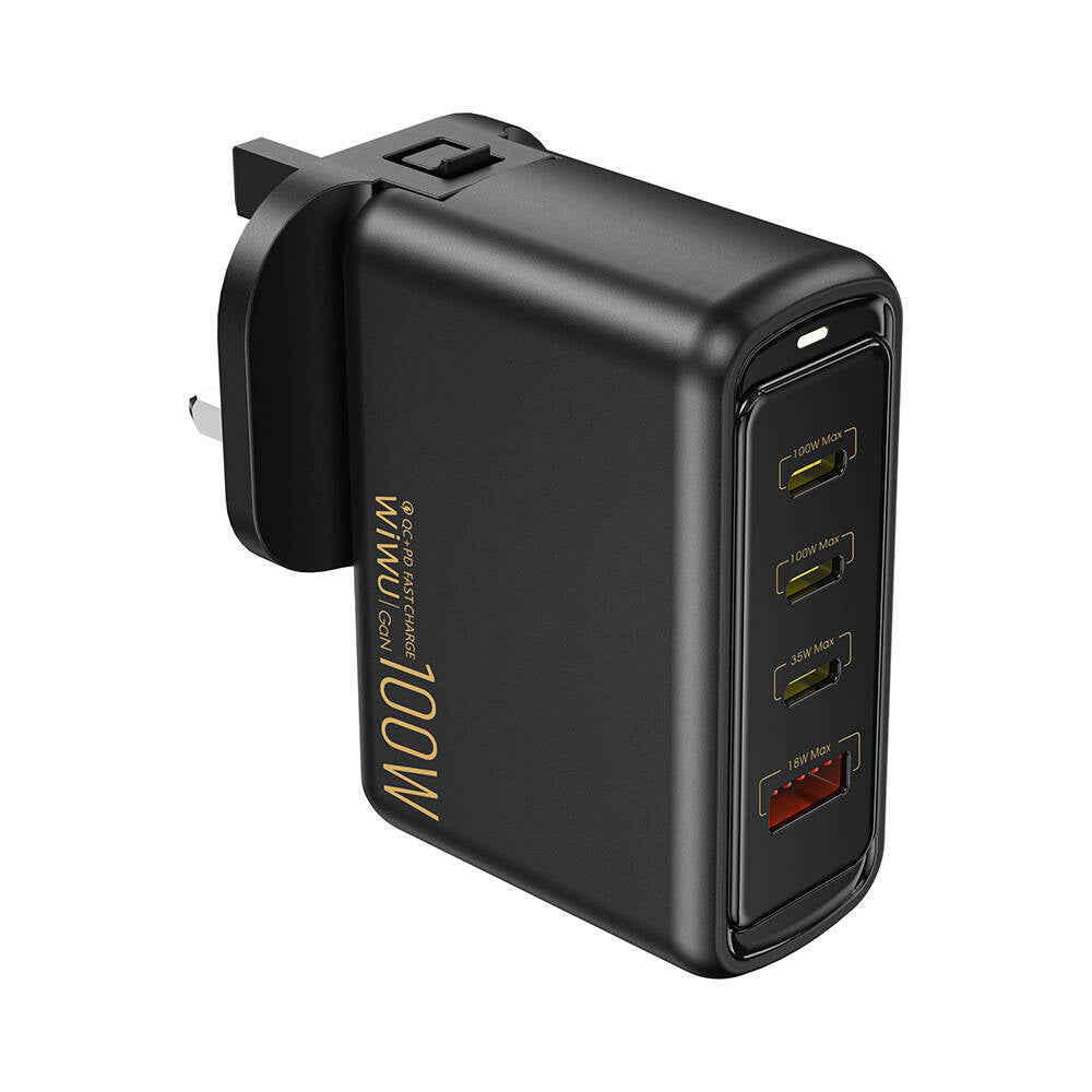Warrior Serisi GaN 100W QC+PD Hızlı Şarj Başlığı