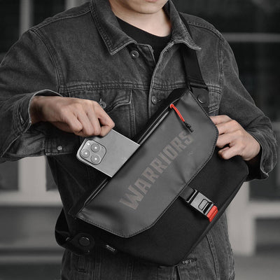 Warriors Message Bag X Manyetik Tokalı Cordura 1000D Naylon Crossbody Çanta