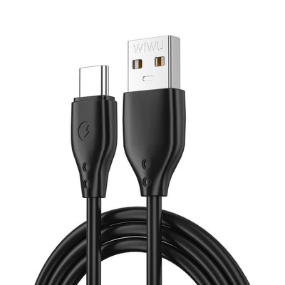 Wi-C001 Ultra Esnek Type-C USB Şarj Kablosu 1M