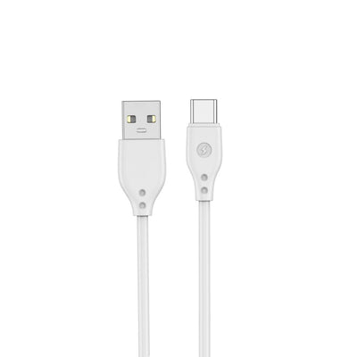 Wi-C001 Ultra Esnek Type-C USB Şarj Kablosu 1M