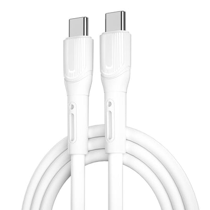 Wi-C005 100W Type-C to Type-C Kablo Ucu Korumalı PD Şarj Kablosu 1M