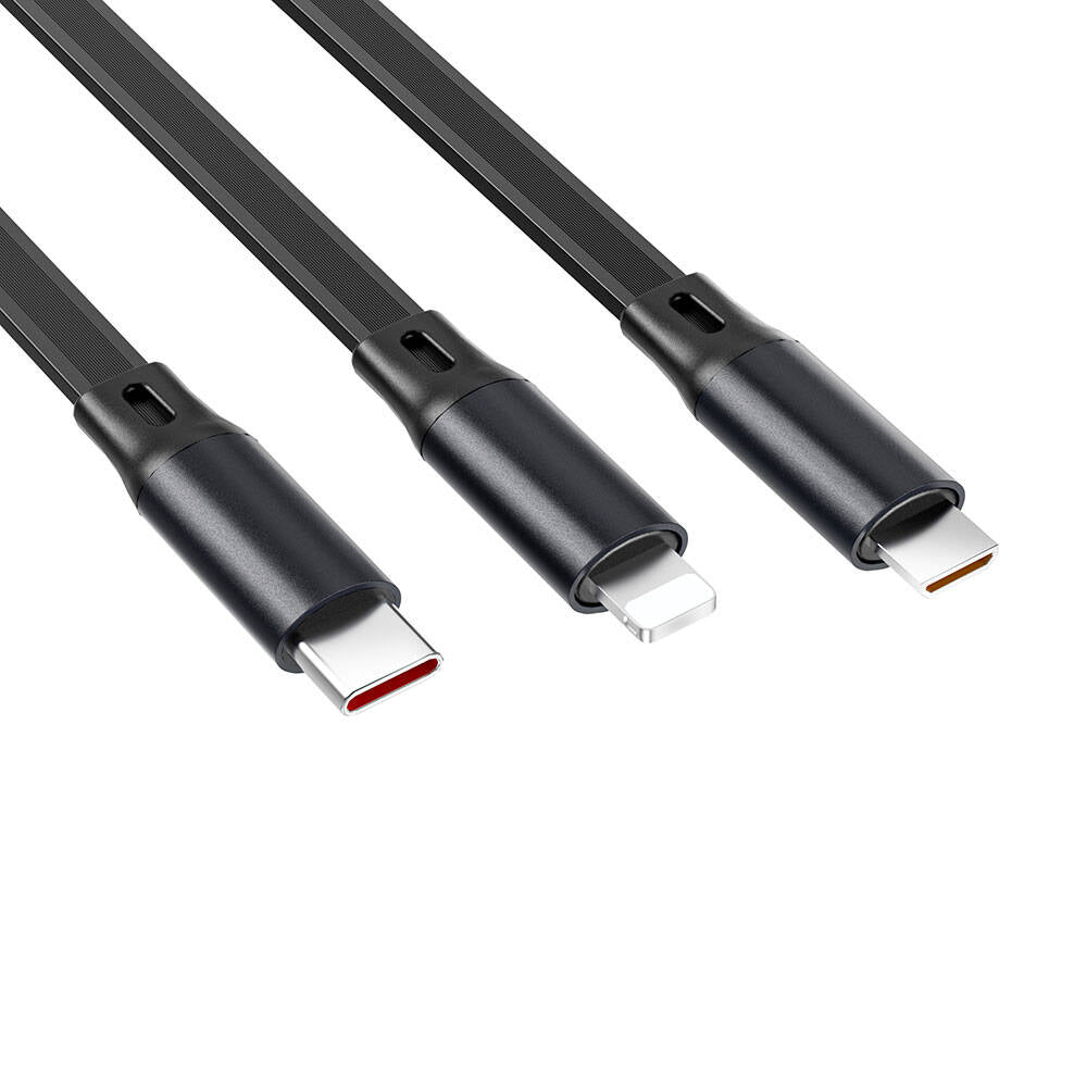 Wi-C012 Masaüstü Düzenleyicili 3in1 Hızlı Şarj Kablosu 1.2M