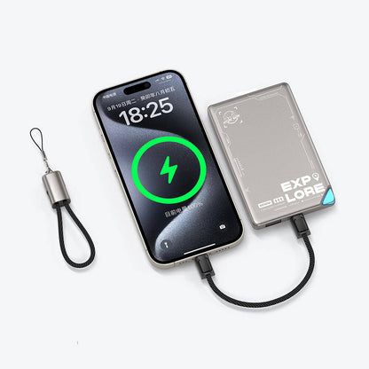 Wi-C040 Concise Serisi Type-C to Lightning Şarj Kablosu 30W 15cm