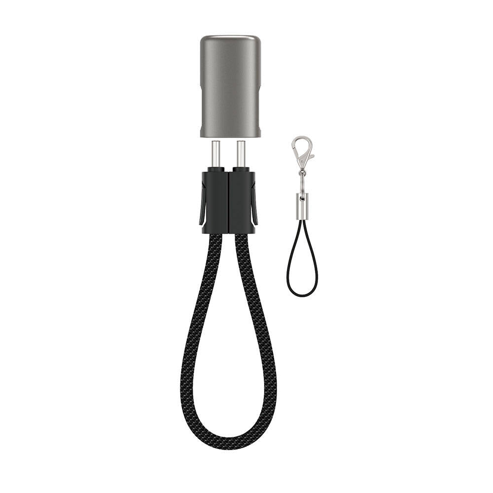 Wi-C040 Concise Serisi Type-C to Type-C Hızlı Şarj Özellikli Data ve Şarj Kablosu 100W 15cm