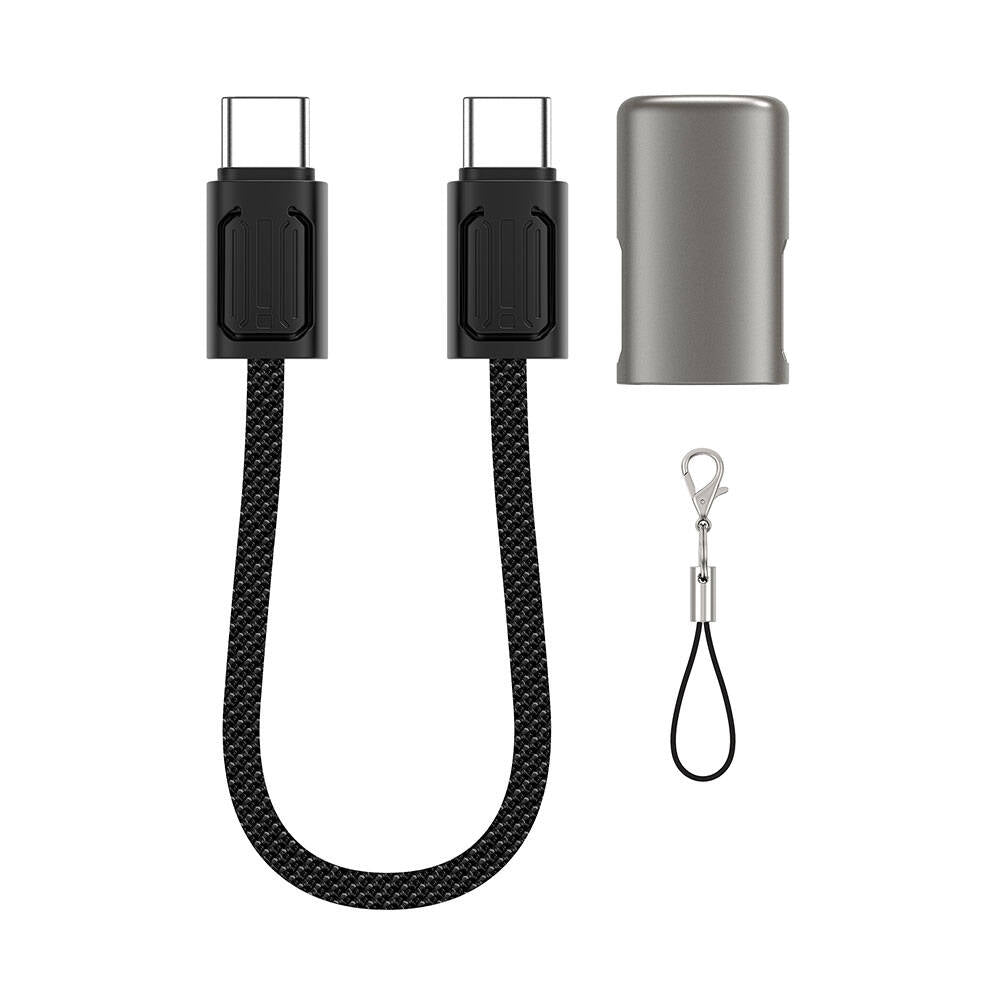 Wi-C040 Concise Serisi Type-C to Type-C Hızlı Şarj Özellikli Data ve Şarj Kablosu 100W 15cm