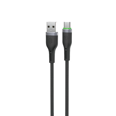 Wi-C067 Orginlink USB-A to Type-C LED Göstergeli Hızlı Şarj Kablosu 1M