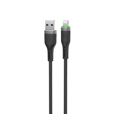 Wi-C068 Orginlink USB-A to Lightning LED Göstergeli Hızlı Şarj Kablosu 1M