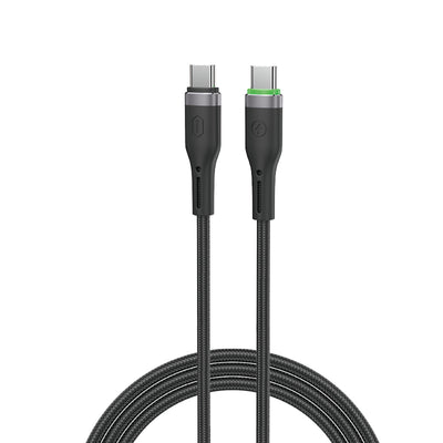 Wi-C069 Orginlink Type-C to Type-C LED Göstergeli PD Hızlı Şarj Kablosu 60W 1M