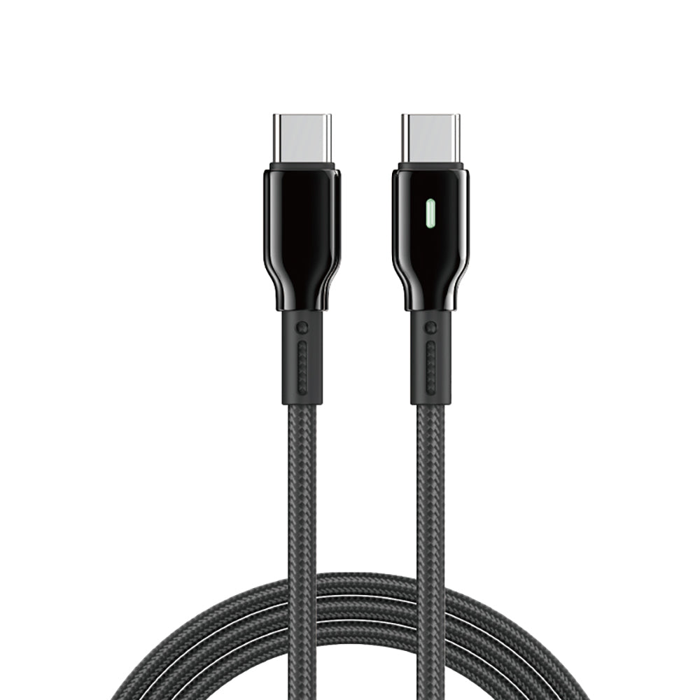 Wi-C075 Drualink Type-C to Type-C PD 60W Hızlı Şarj Kablosu 1M