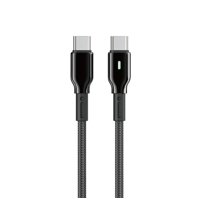 Wi-C075 Drualink Type-C to Type-C PD 60W Hızlı Şarj Kablosu 1M