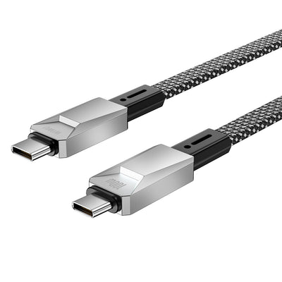 Wi-C078 Cyberlink 100W Type-C to Type-C PD Hızlı Şarj ve Data Kablosu 1M