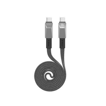 Wi-C078 Cyberlink 100W Type-C to Type-C PD Hızlı Şarj ve Data Kablosu 1M