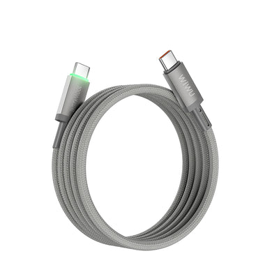 Wi-C084 Maglink Type-C to Type-C 100W LED Göstergeli Hızlı Şarj Kablosu 1M