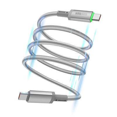Wi-C084 Maglink Type-C to Type-C 100W LED Göstergeli Hızlı Şarj Kablosu 1M