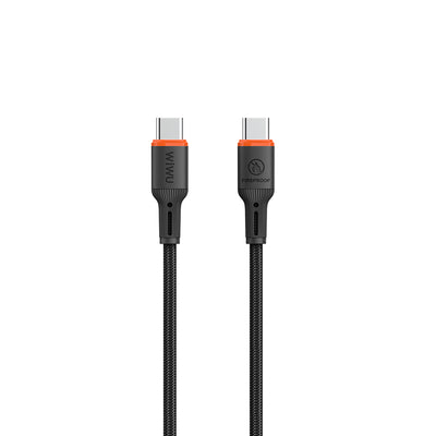 Wi-C098 FlameGuard Type-C to Type-C 60W Hızlı Şarj ve Data Kablosu 1.2m