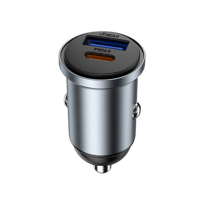 Wi-CC030 Nano Lite 35W Type-C + USB-A PD QC3.0 Hızlı Şarj Özellikli Araç Şarj Aleti