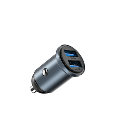 Wi-CC031 Nano Lite Dual USB-A 12W Hızlı Şarj Özellikli Araç Şarj Aleti