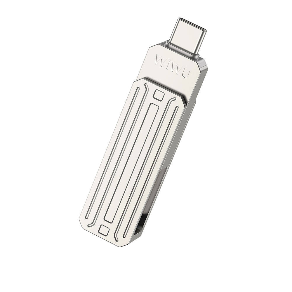 Wi-FD001 3in1 USB-A + Lightning + Type-C OTG Sürücü 128GB