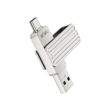Wi-FD001 3in1 USB-A + Lightning + Type-C OTG Sürücü 128GB