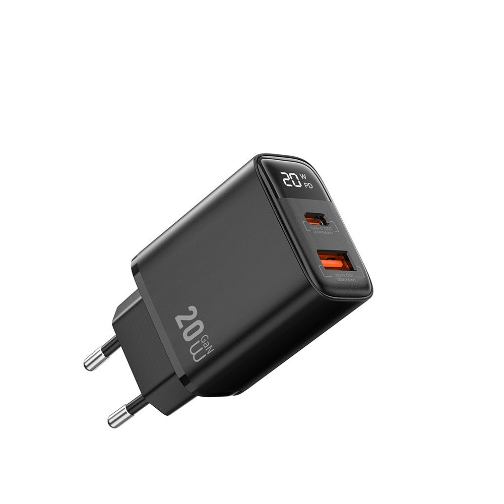 Wi-G009 Firefly Serisi GaN Tech PD Hızlı Şarj Özellikli Şarj Başlığı 20W