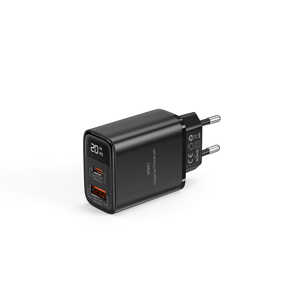 Wi-G009 Firefly Serisi GaN Tech PD Hızlı Şarj Özellikli Şarj Başlığı 20W