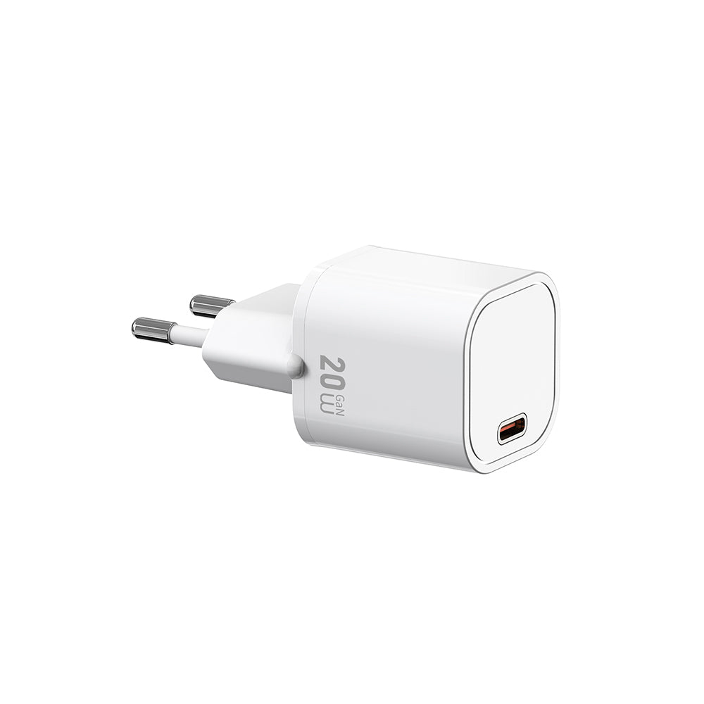 Wi-G014 Cube Serisi GaN Tech PD 20W Mini Şarj Başlığı