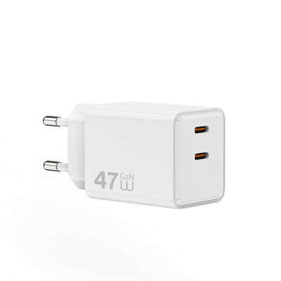 Wi-G025 Cube Serisi Dual Type-C PD GaN Teknolojili Hızlı Şarj Başlığı 45W