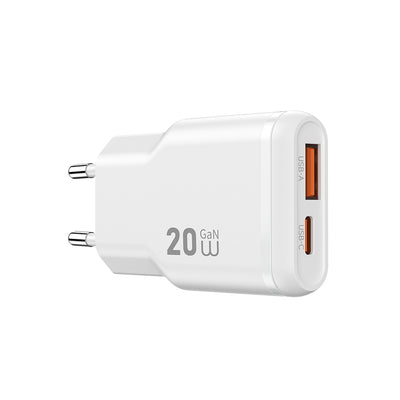 Wi-G032 Essen Slim Serisi GaN 20W PD Hızlı Şarj Başlığı