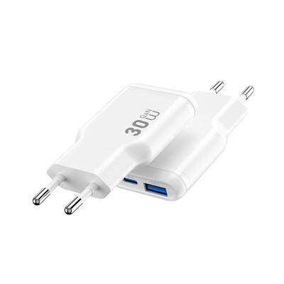 Wi-G033 Essen Slim Serisi GaN 30W PD Hızlı Şarj Başlığı